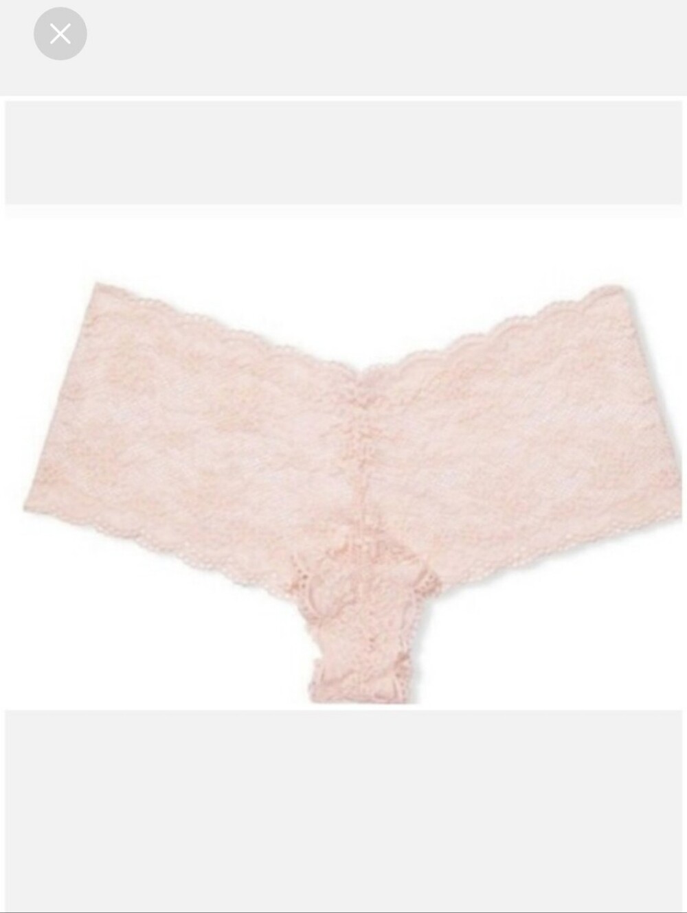 Victoria's secret love cloud lace Very Sexy shortie panty PINK FIZZ XXL